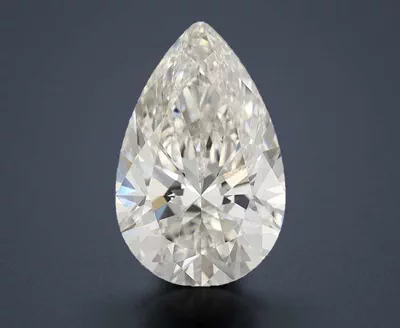 2.59ct H VS1 Rare Carat Ideal Cut Pear Lab Grown Diamond