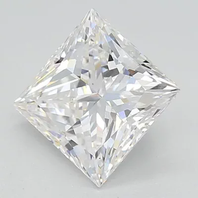 1.72ct E VS1 Rare Carat Ideal Cut Princess Lab Grown Diamond
