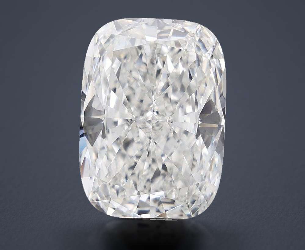 15.03ct G VVS2 Rare Carat Ideal Cut Cushion Lab Grown Diamond