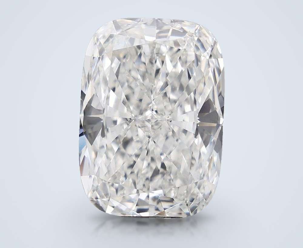 15.03ct G VVS2 Rare Carat Ideal Cut Cushion Lab Grown Diamond