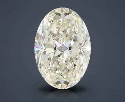 4.02ct J VS1 Rare Carat Ideal Cut Oval Diamond