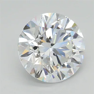 4.96ct D IF Rare Carat Ideal Cut Round Lab Grown Diamond