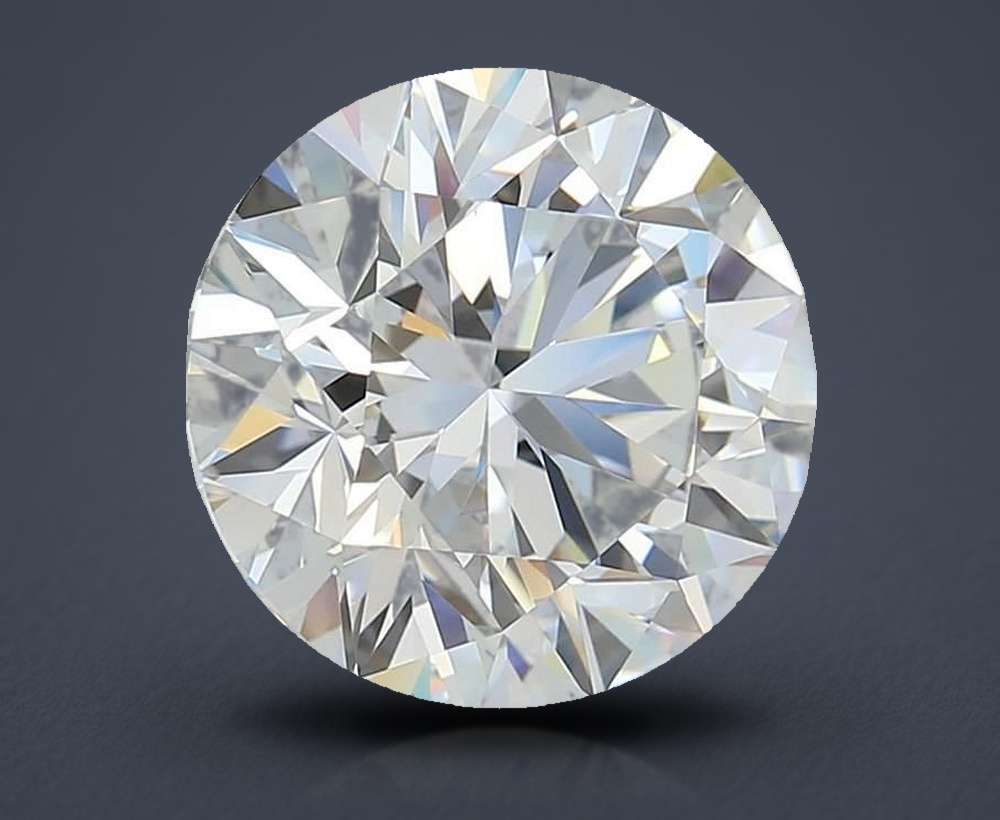 4.96ct D IF Rare Carat Ideal Cut Round Lab Grown Diamond