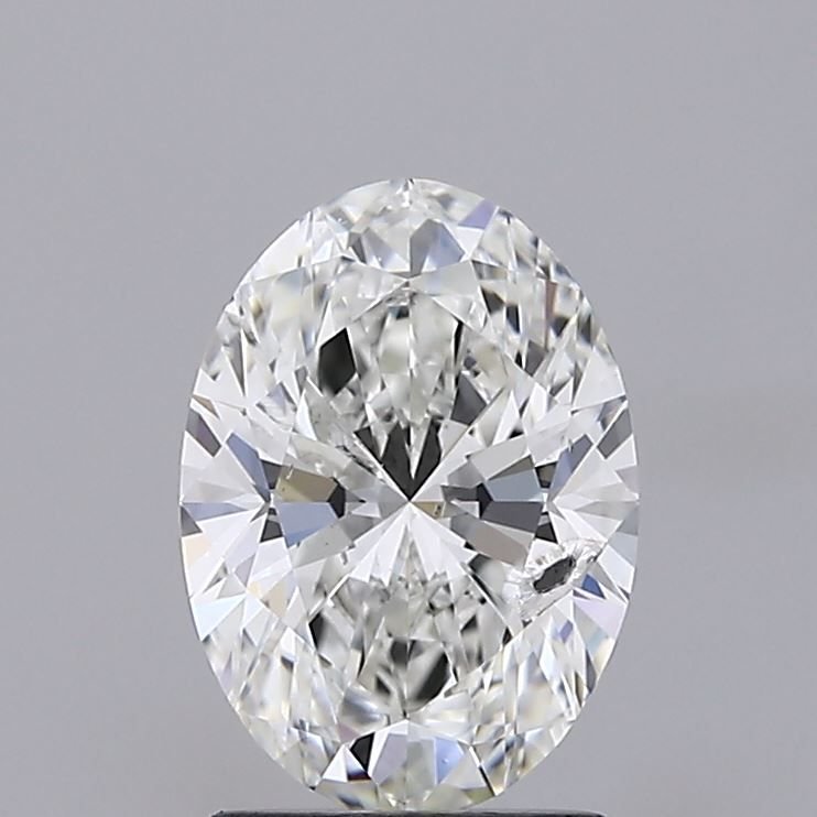 1.67ct F SI2 Rare Carat Ideal Cut Oval Lab Grown Diamond