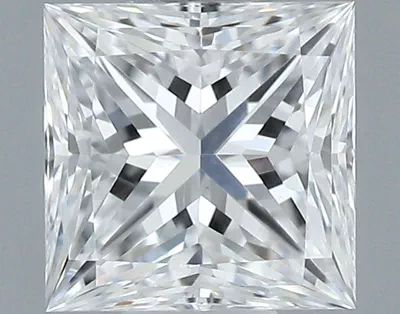 0.34ct D VS1 Rare Carat Ideal Cut Princess Diamond
