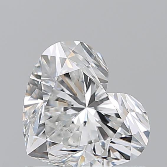 1.01ct F SI1 Rare Carat Ideal Cut Heart Diamond