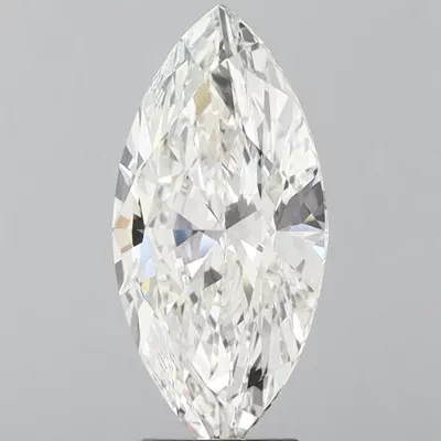 5.09ct G VS1 Rare Carat Ideal Cut Marquise Lab Grown Diamond