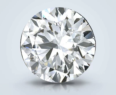 4.52ct H VS2 Rare Carat Ideal Cut Round Diamond