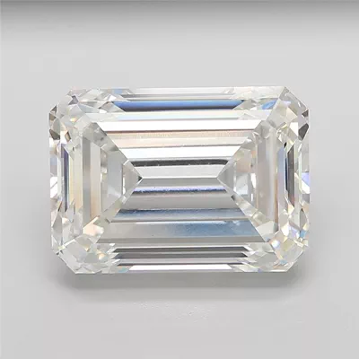 20.26ct G VVS2 Rare Carat Ideal Cut Emerald Lab Grown Diamond