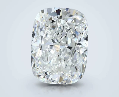 5.01ct H VS2 Rare Carat Ideal Cut Cushion Diamond