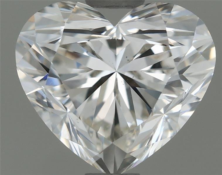 0.91ct I VS2 Rare Carat Ideal Cut Heart Diamond
