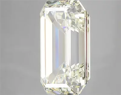 7.02ct K VVS2 Very Good Cut Emerald Diamond