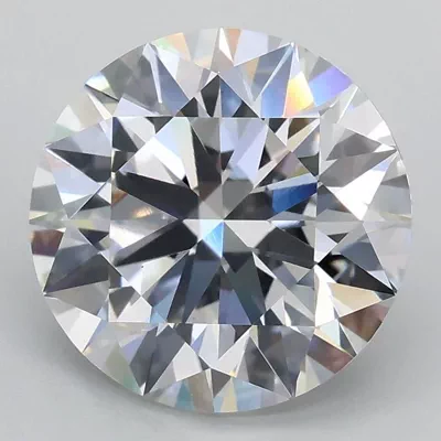 3.05ct E VS1 Rare Carat Ideal Cut Round Lab Grown Diamond