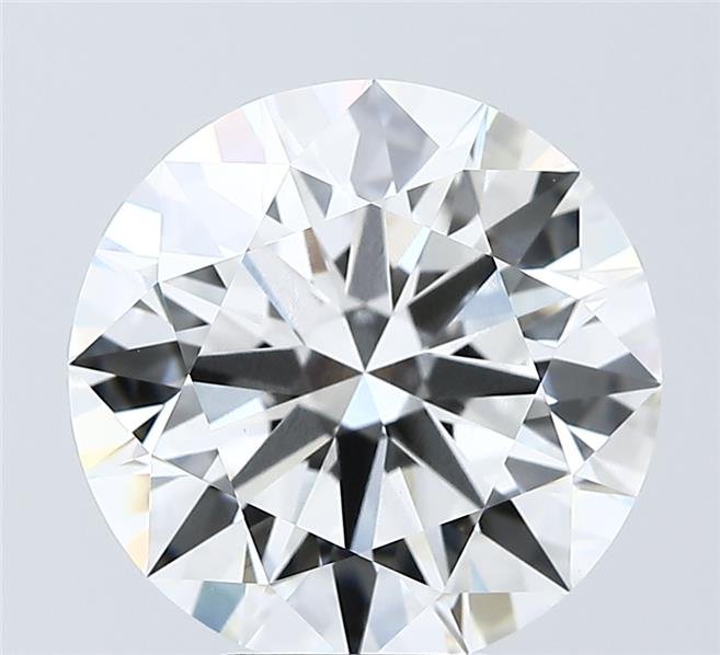 6.03ct G VVS2 Rare Carat Ideal Cut Round Lab Grown Diamond