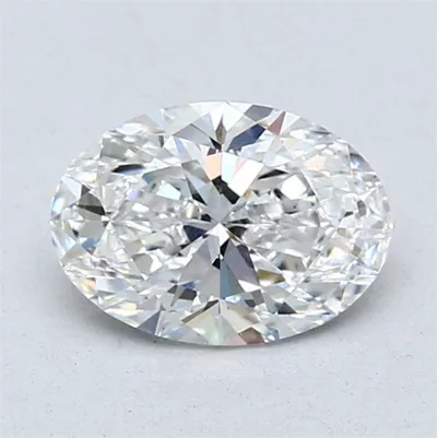 1.05ct D VS2 Rare Carat Ideal Cut Oval Lab Grown Diamond
