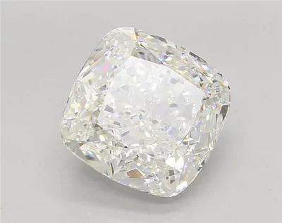 5.05ct F VVS2 Excellent Cut Cushion Lab Grown Diamond