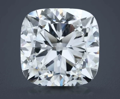 10.63ct F VVS2 Rare Carat Ideal Cut Cushion Lab Grown Diamond