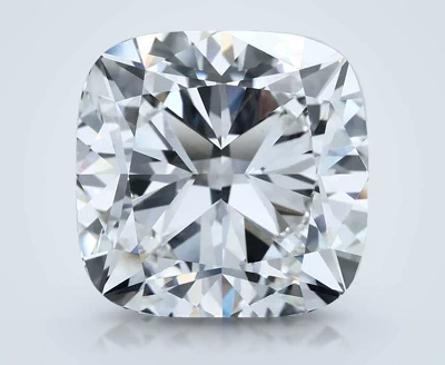 10.63ct F VVS2 Rare Carat Ideal Cut Cushion Lab Grown Diamond