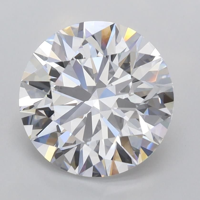 2.55ct D VVS1 Rare Carat Ideal Cut Round Lab Grown Diamond