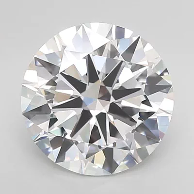 5.01ct D VVS2 Rare Carat Ideal Cut Round Lab Grown Diamond
