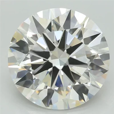 5.58ct F VS1 Rare Carat Ideal Cut Round Lab Grown Diamond