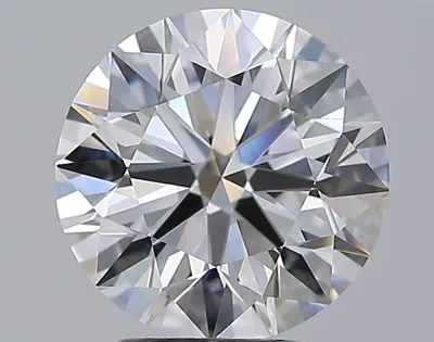 3.02ct D FL Rare Carat Ideal Cut Round Diamond