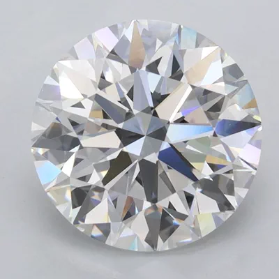 3.20ct D FL Rare Carat Ideal Cut Round Lab Grown Diamond
