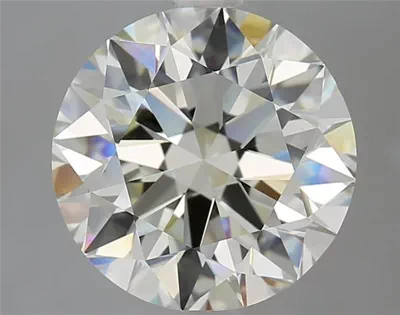 3.71ct K VVS1 Rare Carat Ideal Cut Round Diamond
