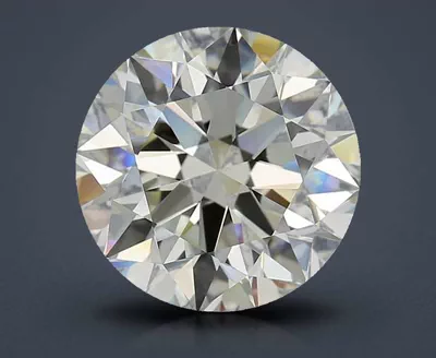 3.71ct K VVS1 Rare Carat Ideal Cut Round Diamond