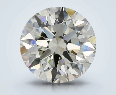 3.71ct K VVS1 Rare Carat Ideal Cut Round Diamond