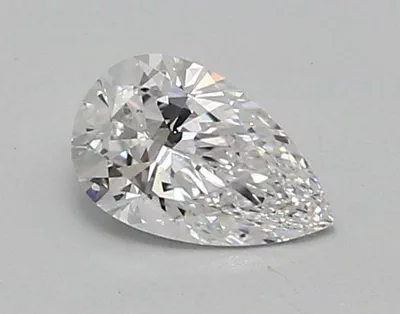 0.74ct D VVS2 Rare Carat Ideal Cut Pear Lab Grown Diamond