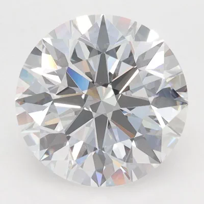 2.71ct D VVS1 Rare Carat Ideal Cut Round Lab Grown Diamond