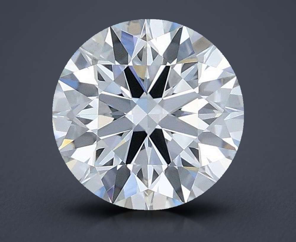 1.01ct H VVS2 Rare Carat Ideal Cut Round Lab Grown Diamond