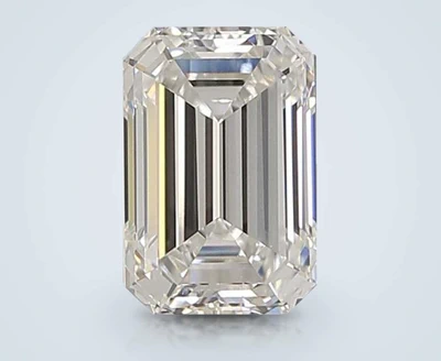 1.47ct E VVS2 Rare Carat Ideal Cut Emerald Lab Grown Diamond