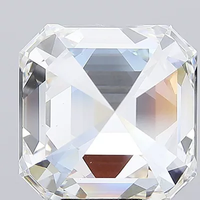12.10ct G VVS2 Rare Carat Ideal Cut Asscher Lab Grown Diamond