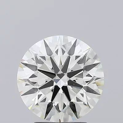3.10ct J VS1 Rare Carat Ideal Cut Round Lab Grown Diamond