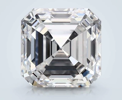 1.57ct E VS1 Rare Carat Ideal Cut Asscher Lab Grown Diamond