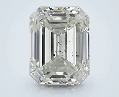 1.00ct K SI2 Very Good Cut Emerald Diamond