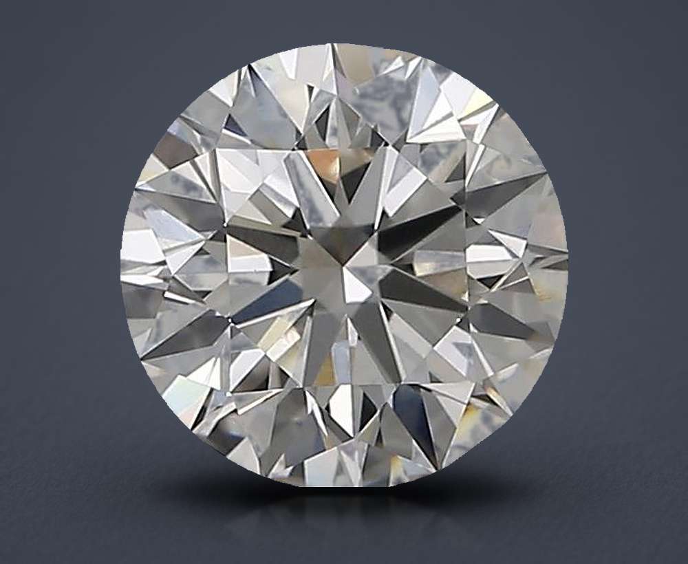 2.20ct J VVS1 Rare Carat Ideal Cut Round Diamond