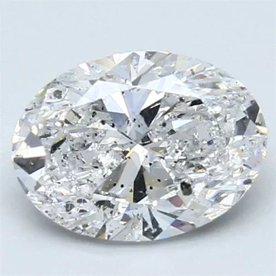 1.73ct D SI2 Very Good Cut Oval Diamond