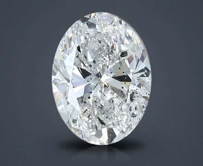 1.73ct D SI2 Very Good Cut Oval Diamond