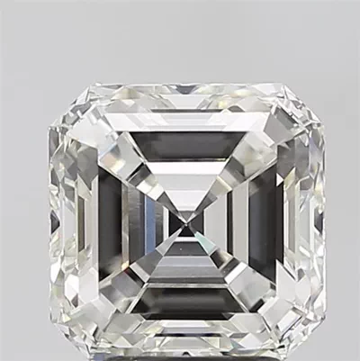 3.53ct H VVS2 Rare Carat Ideal Cut Asscher Lab Grown Diamond