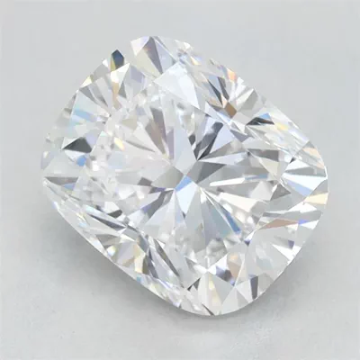 2.02ct D VVS1 Good Cut Cushion Lab Grown Diamond