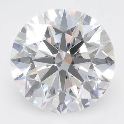 3.10ct D VVS2 Rare Carat Ideal Cut Round Lab Grown Diamond
