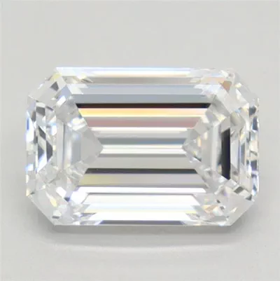 1.07ct D VVS1 Rare Carat Ideal Cut Emerald Lab Grown Diamond