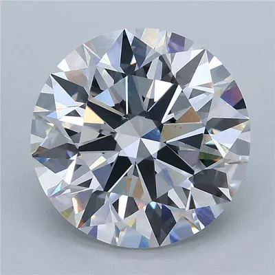 3.37ct E VS1 Rare Carat Ideal Cut Round Lab Grown Diamond