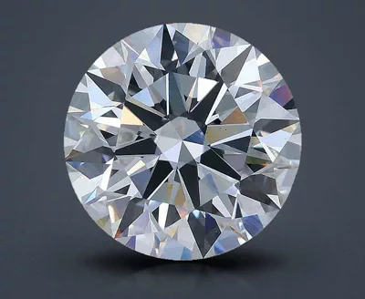 3.37ct E VS1 Rare Carat Ideal Cut Round Lab Grown Diamond