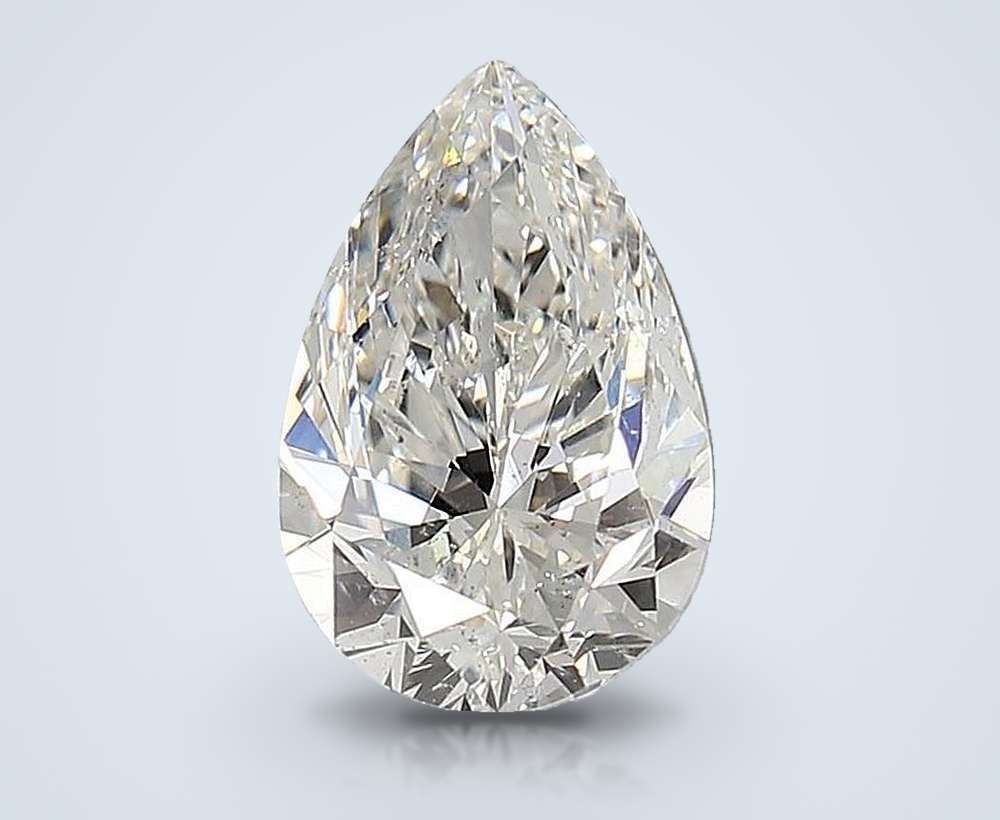 2.01ct H SI1 Very Good Cut Pear Diamond