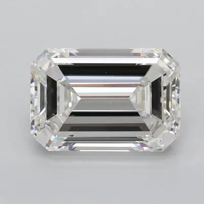 2.01ct F VVS1 Very Good Cut Emerald Lab Grown Diamond