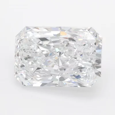 2.09ct D VVS1 Rare Carat Ideal Cut Radiant Lab Grown Diamond